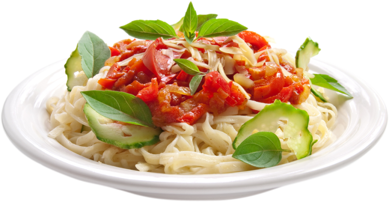 Итальянская паста без фона