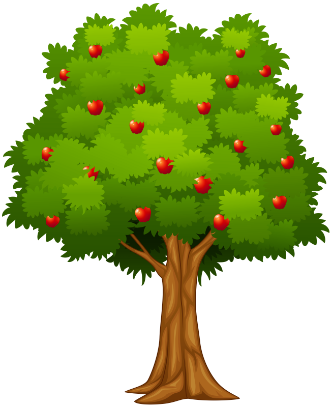 Дерево мультяшное