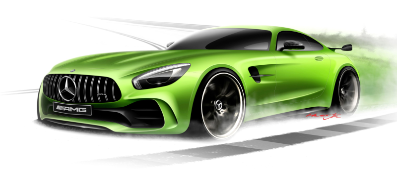 Mercedes AMG gt r 2018