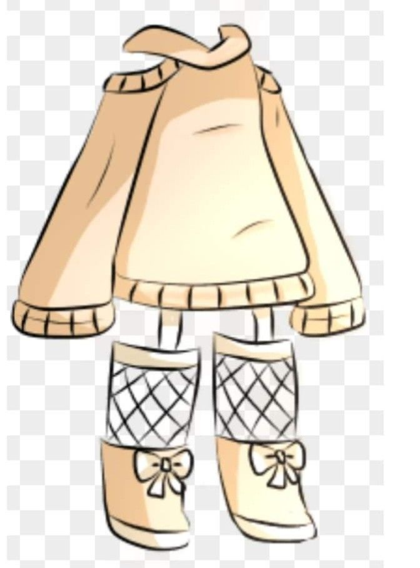 Одежда гача шляпа