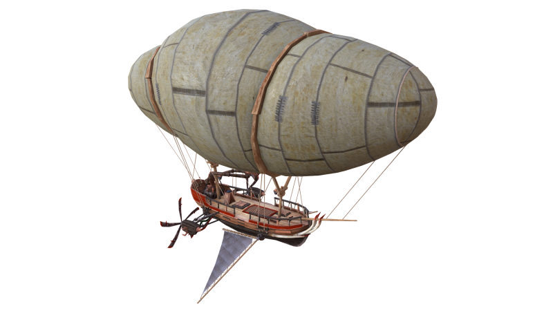 Корабль дирижабль