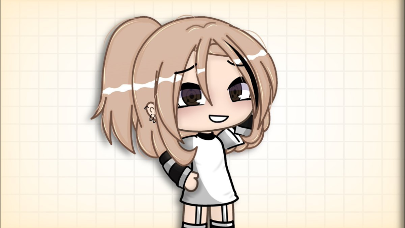 Гача лайф белый персонаж