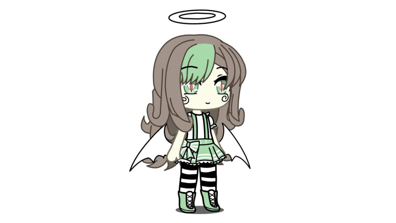 Гача лайф ОС для девочек без обработки