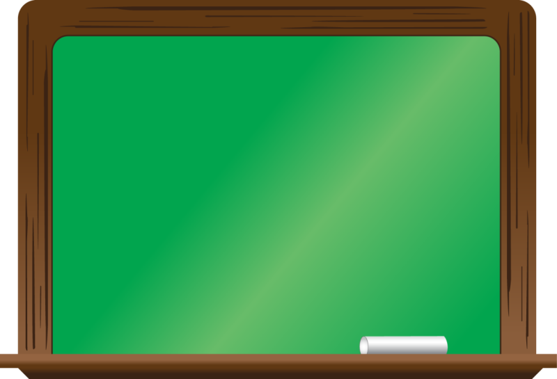 Школьная доска мультяшная