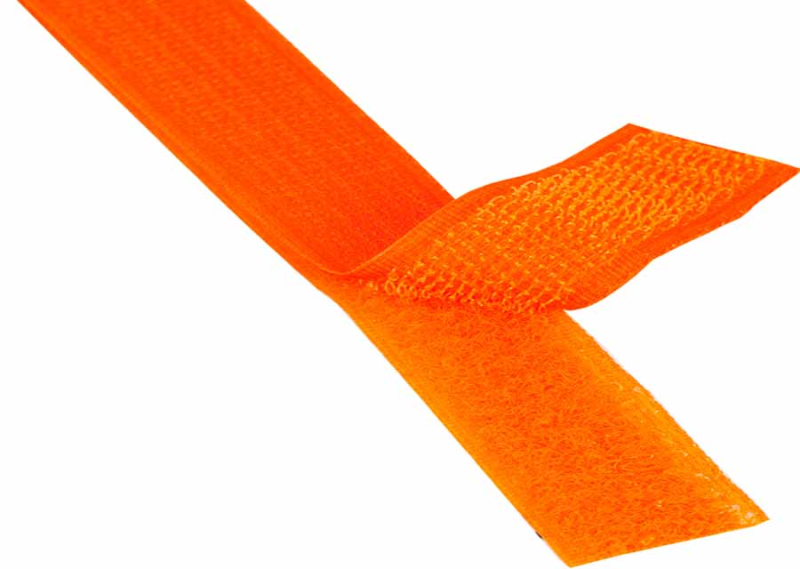 Лента-велькро (липучка) 50 мм 523 оранжевый