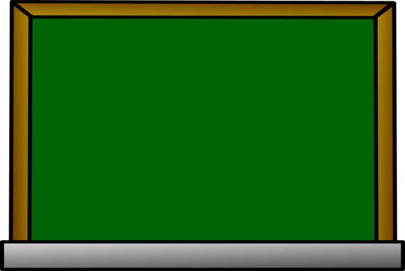Школьная доска мультяшная