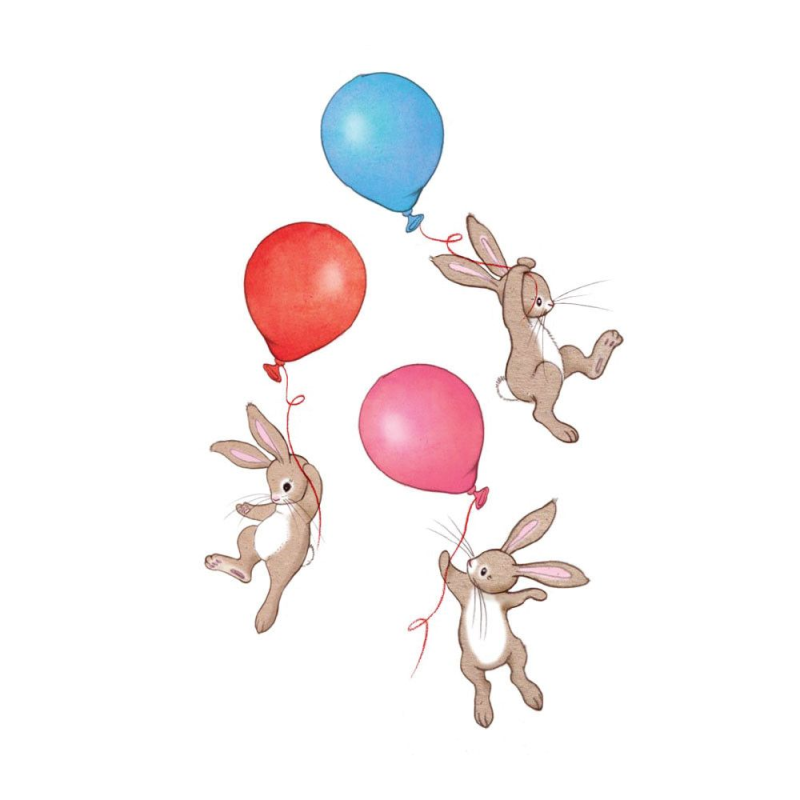 Зверюшки с воздушными шарами