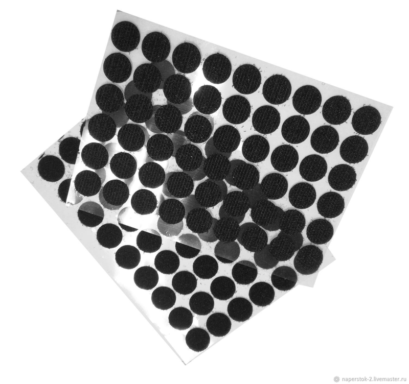 Липучки круглые