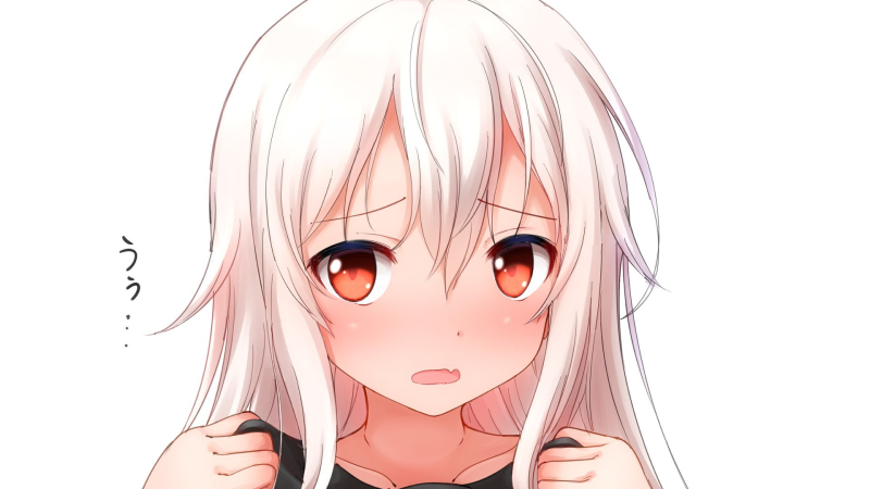 Аниме тянка смущение