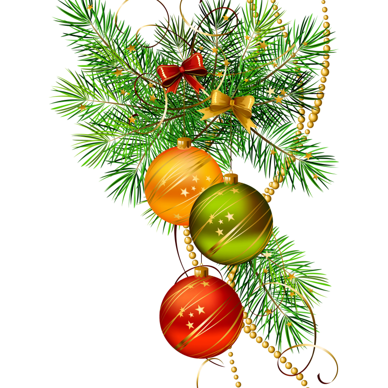 Новогодняя ветка