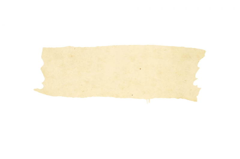 Кусок рваной бумаги