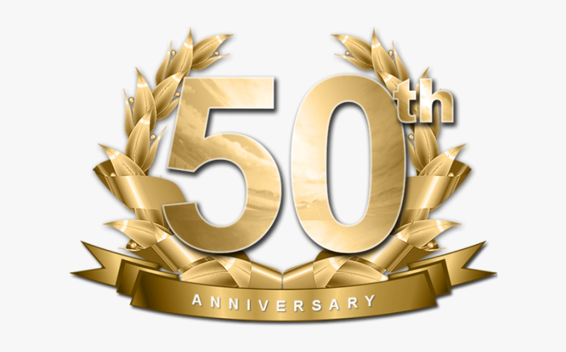 Цифра 50 на юбилей