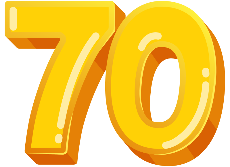 Цифры без фона