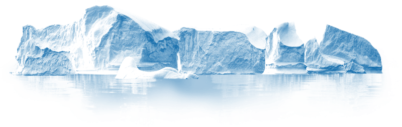 Айсберг без фона