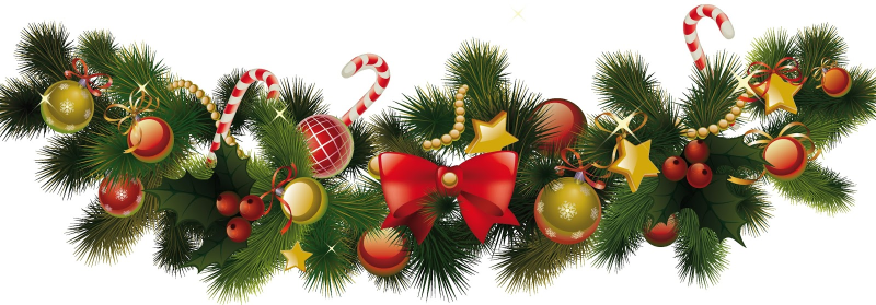 Новогодние еловые ветки