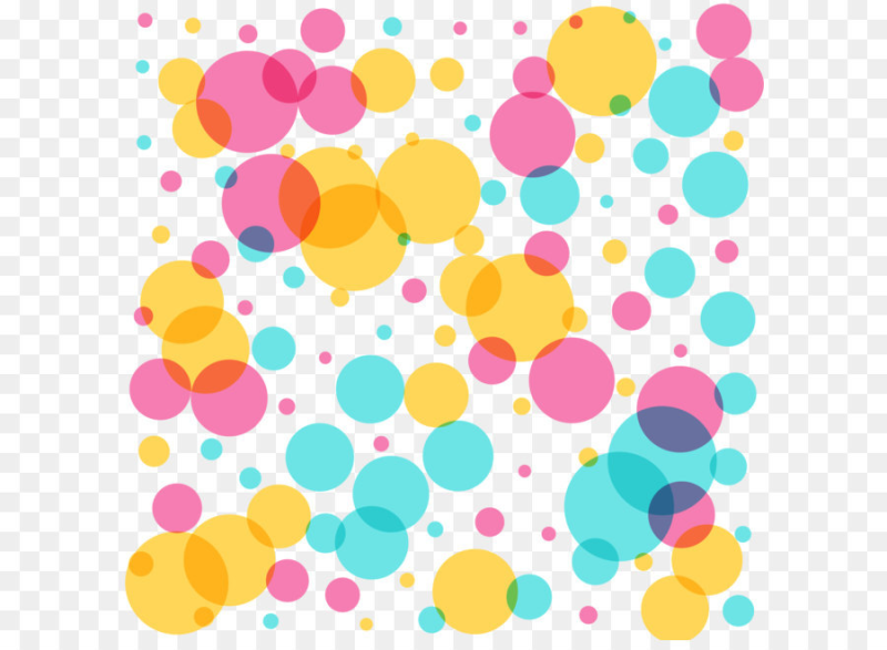 Фон кружочки разноцветные