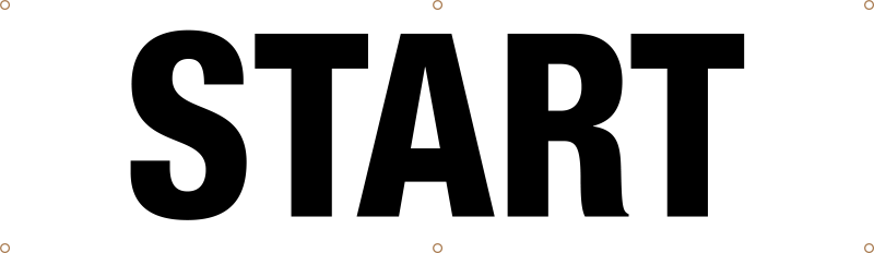 Start на белом фоне