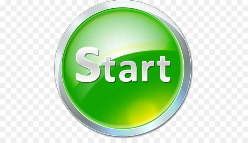 Кнопка старт без фона