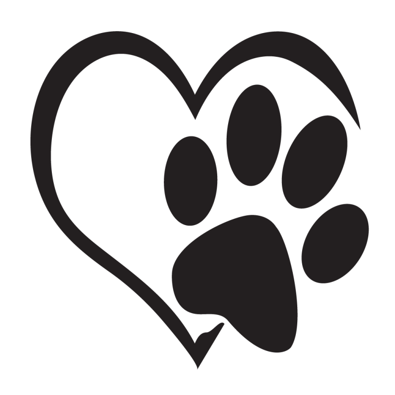 Отпечаток лапы собаки