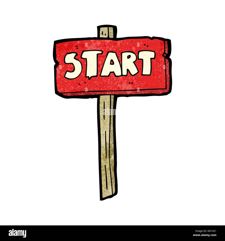 Табличка старт