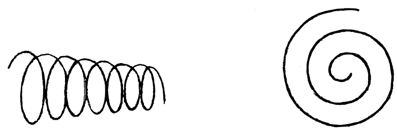Спираль линия