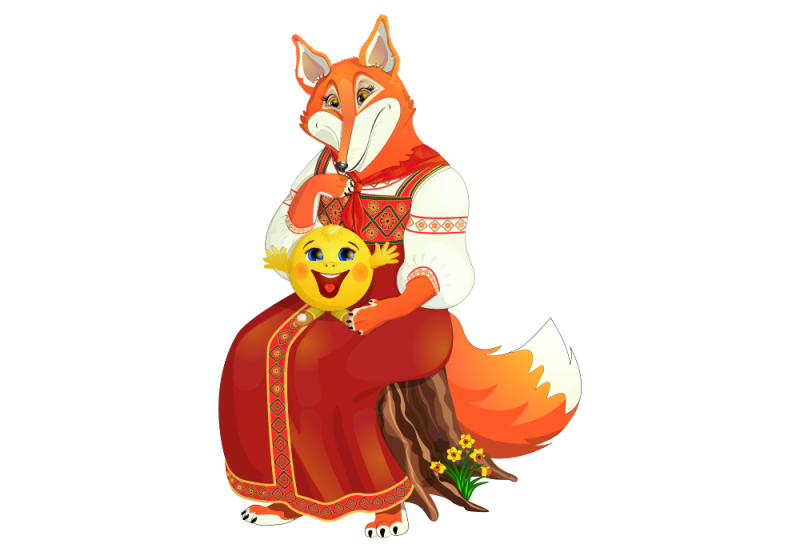 Лиса и Колобок