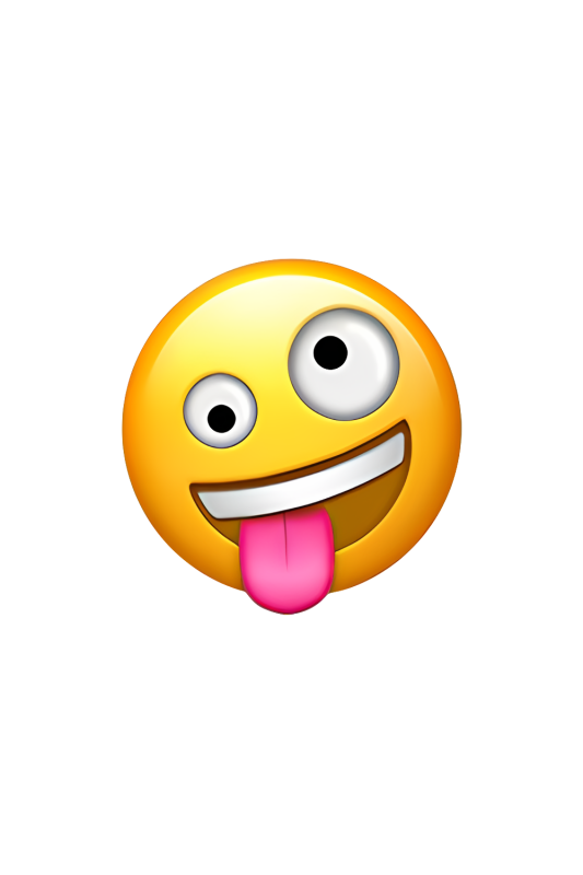 Смайлик с языком