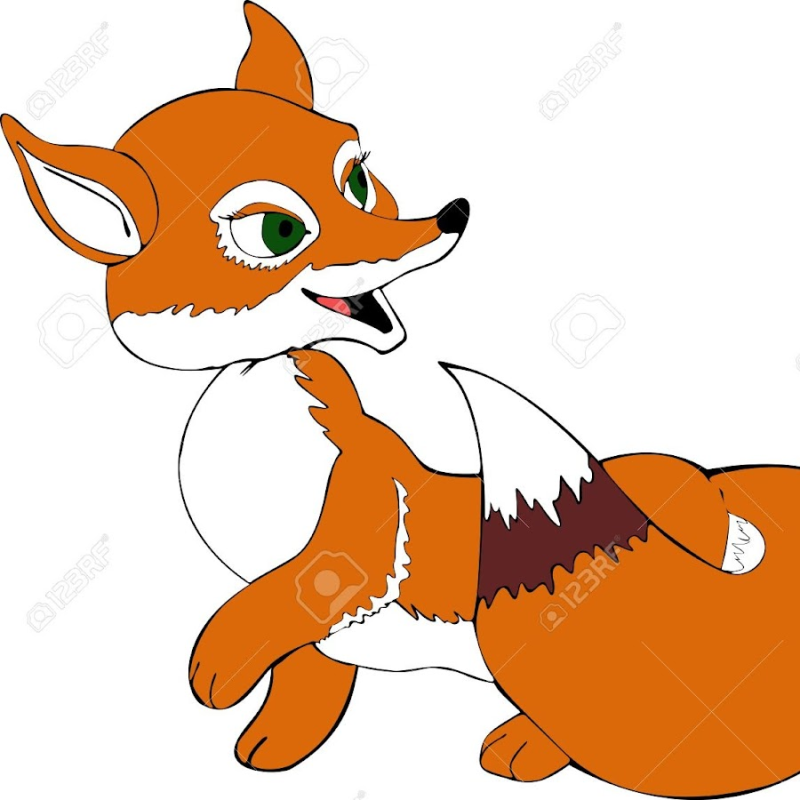 Лиса Сказочная для детей