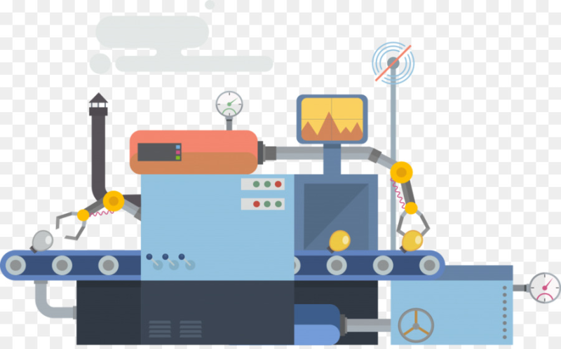 Производственное оборудование вектор