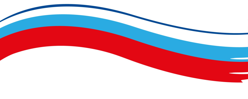 Флаг РФ сбоку