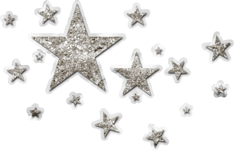 Блестки звездочки