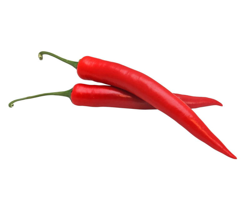 Красный острый перец Чили