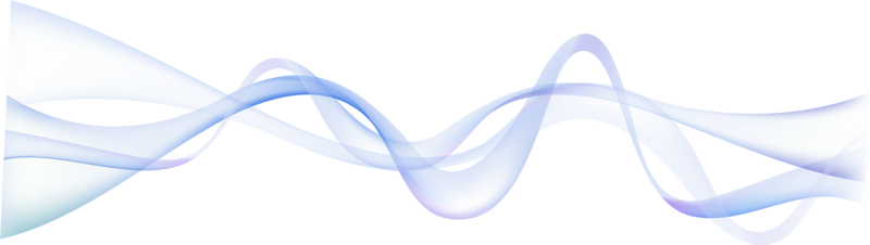 Белая волнистая линия на прозрачном фоне