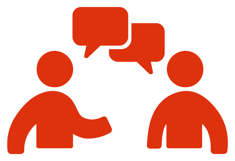 Общение иллюстрация