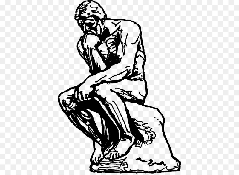 Роден мыслитель скульптура рисунок