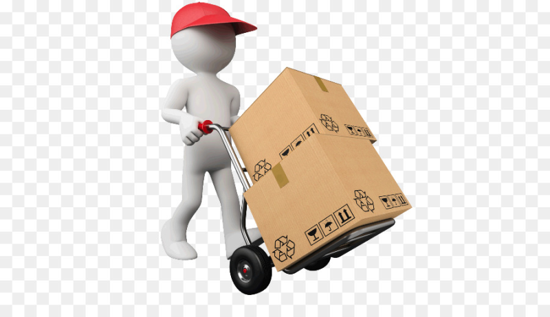 Человечек с грузом