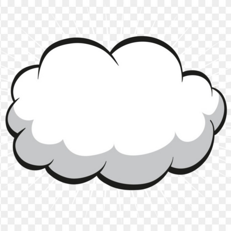 Облачко без фона