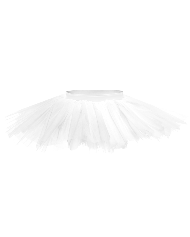 Белая балетная юбка