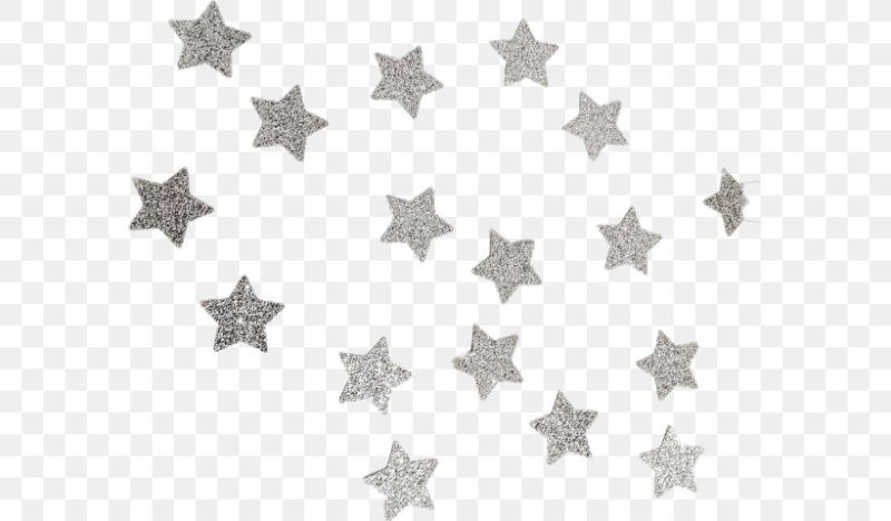 Серебристые звездочки