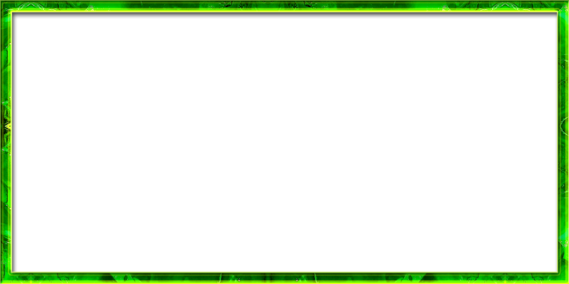 Зеленые рамки для фотошопа на прозрачном фоне