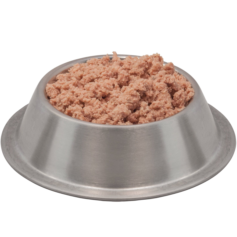 Миска с кормом для кошек