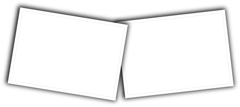 Белая рамка на прозрачном фоне