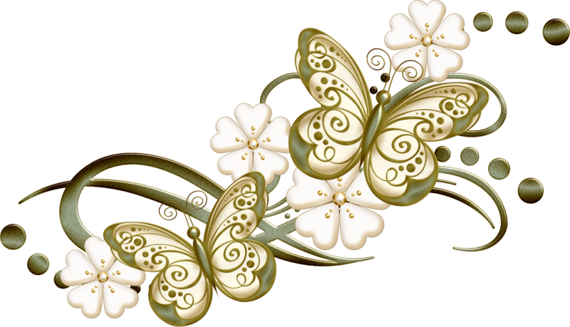 Виньетки на прозрачном фоне