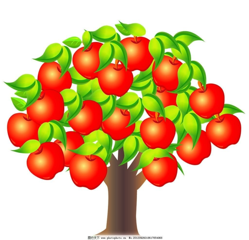 Яблоня дерево для детей