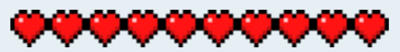 Сердечко из МАЙНКРАФТА