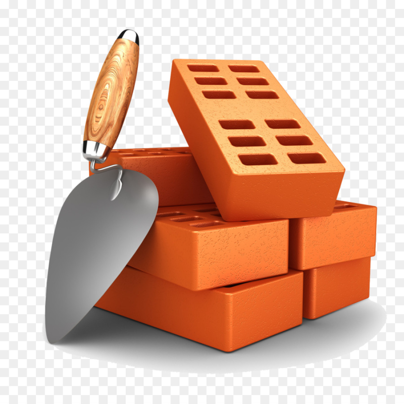 Мультяшные стройматериалы кирпич