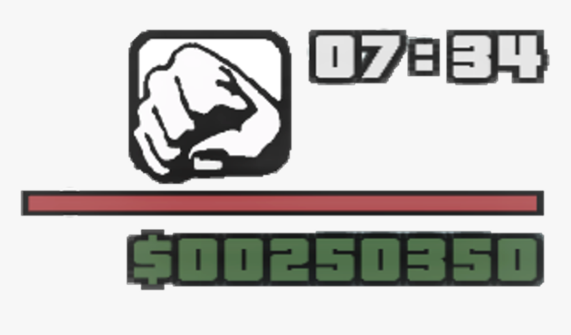 HUD GTA sa для фотошопа