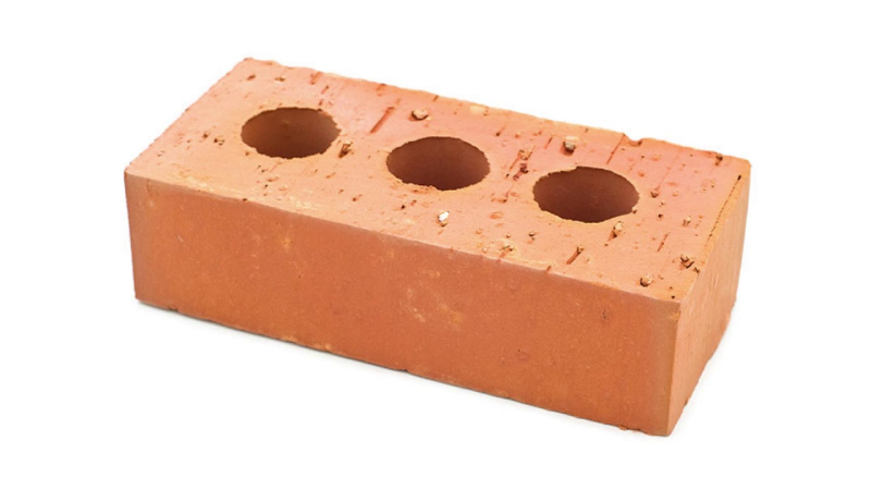 Кирпич с отверстиями