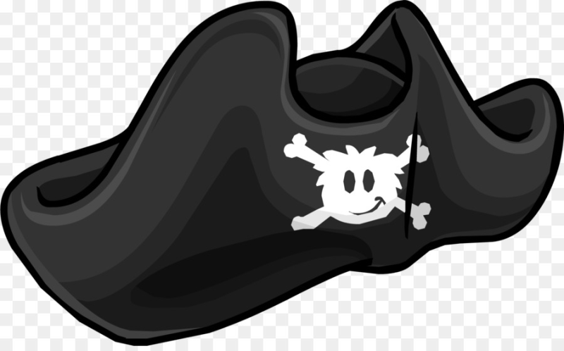 Шапка пирата без фона