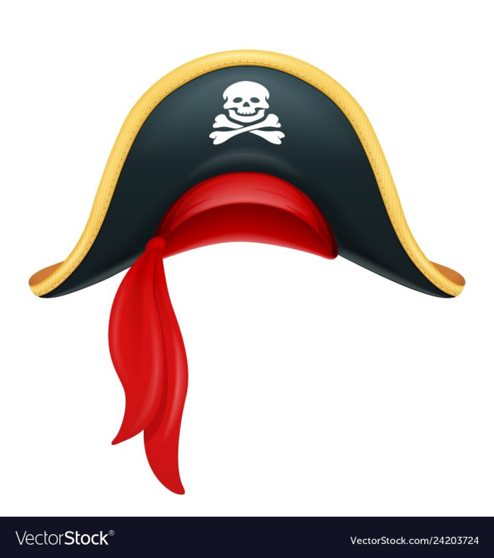 Шляпа пирата, треуголка